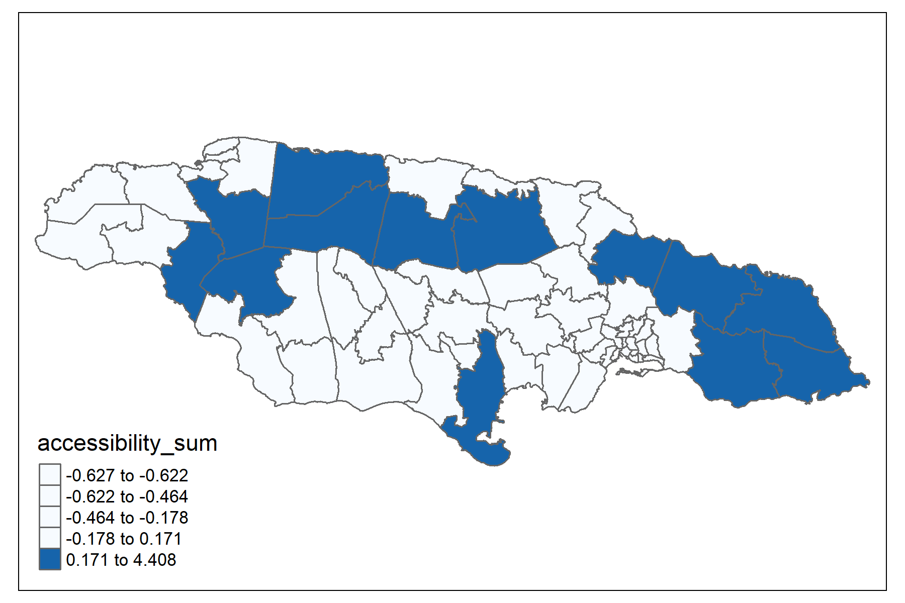 Average Travel Time to Hospital Sum