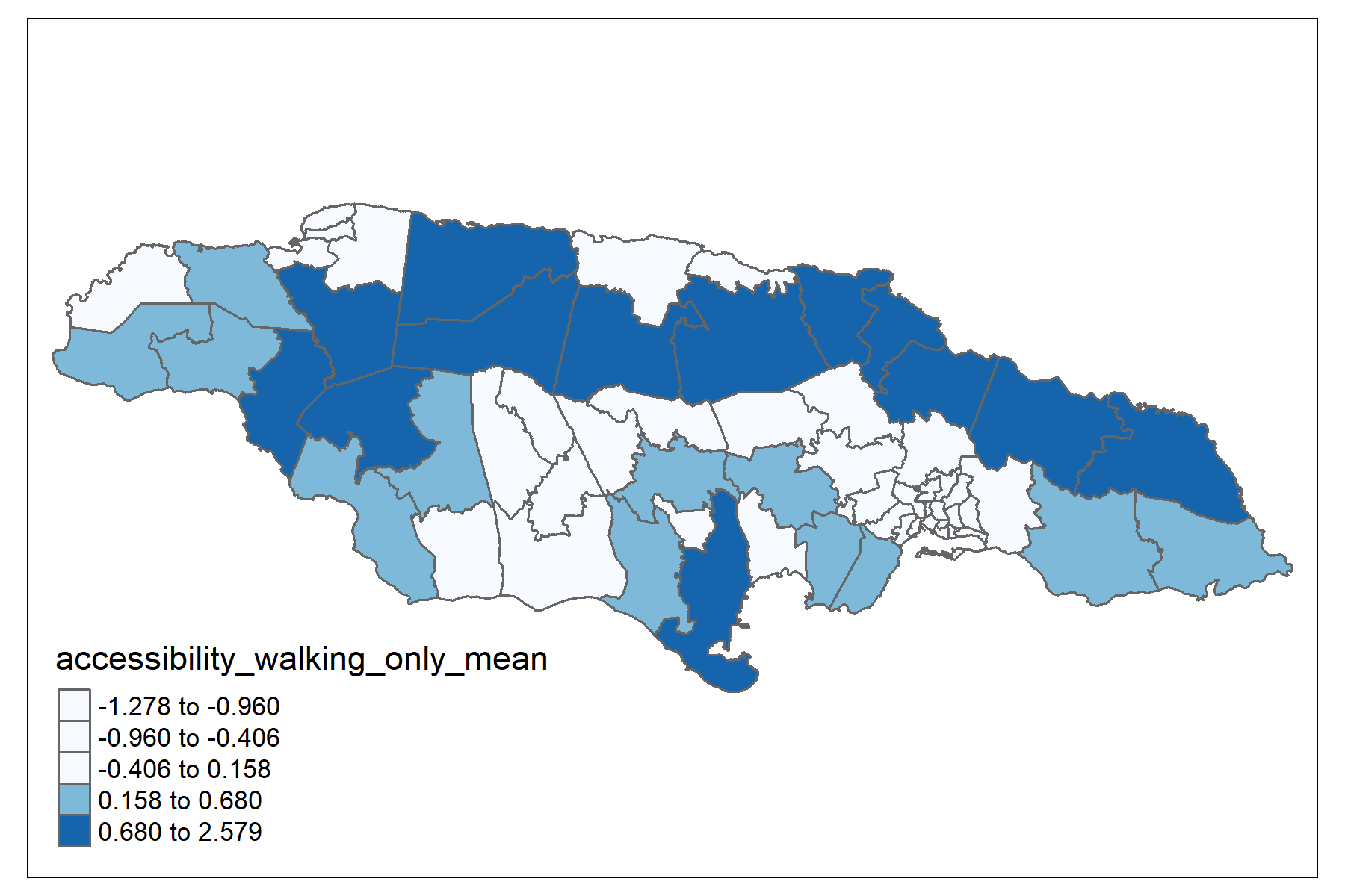 Average Travel Time to Hospital by Non-Motorized Vehicle Sum